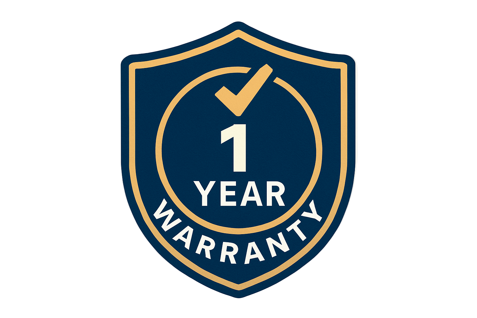 1 Year Warranty