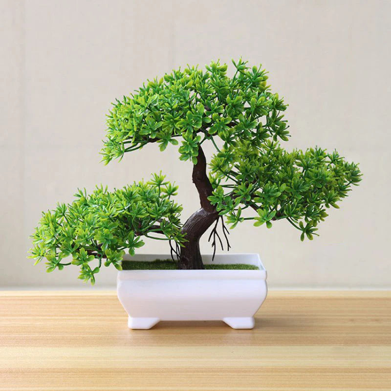 Artificial Bonsai Tree – Decorative Plastic Plant for Home, Table & Garden | Futahome No-Maintenance Greenery