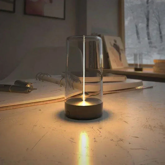 Portable Ambient Magnetic Light – Touch-Activated, Type-C Rechargeable LED Lamp | Futahome Desk, Camping & Gift Decor